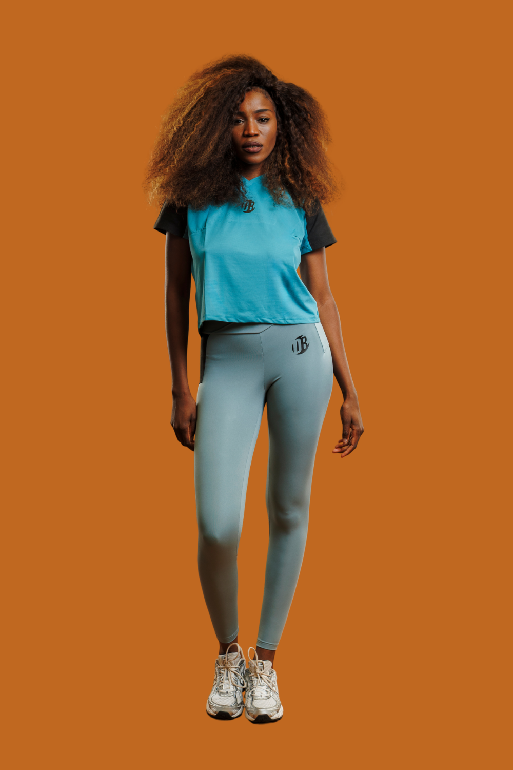 Advance himmelblå T-skjorte