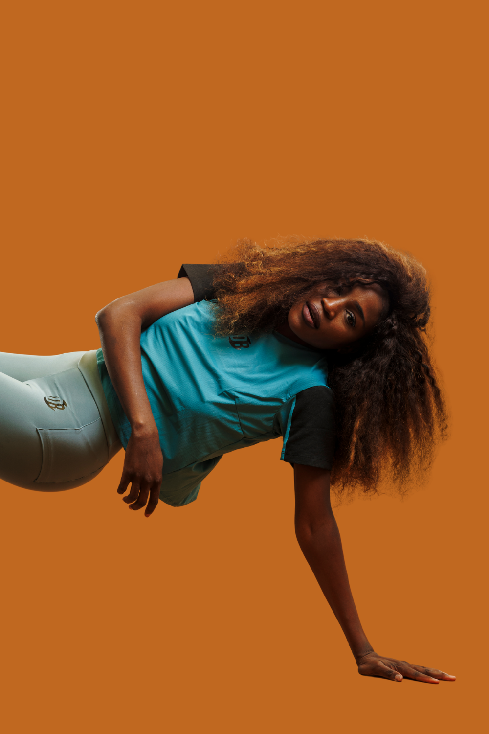 Advance himmelblå T-skjorte