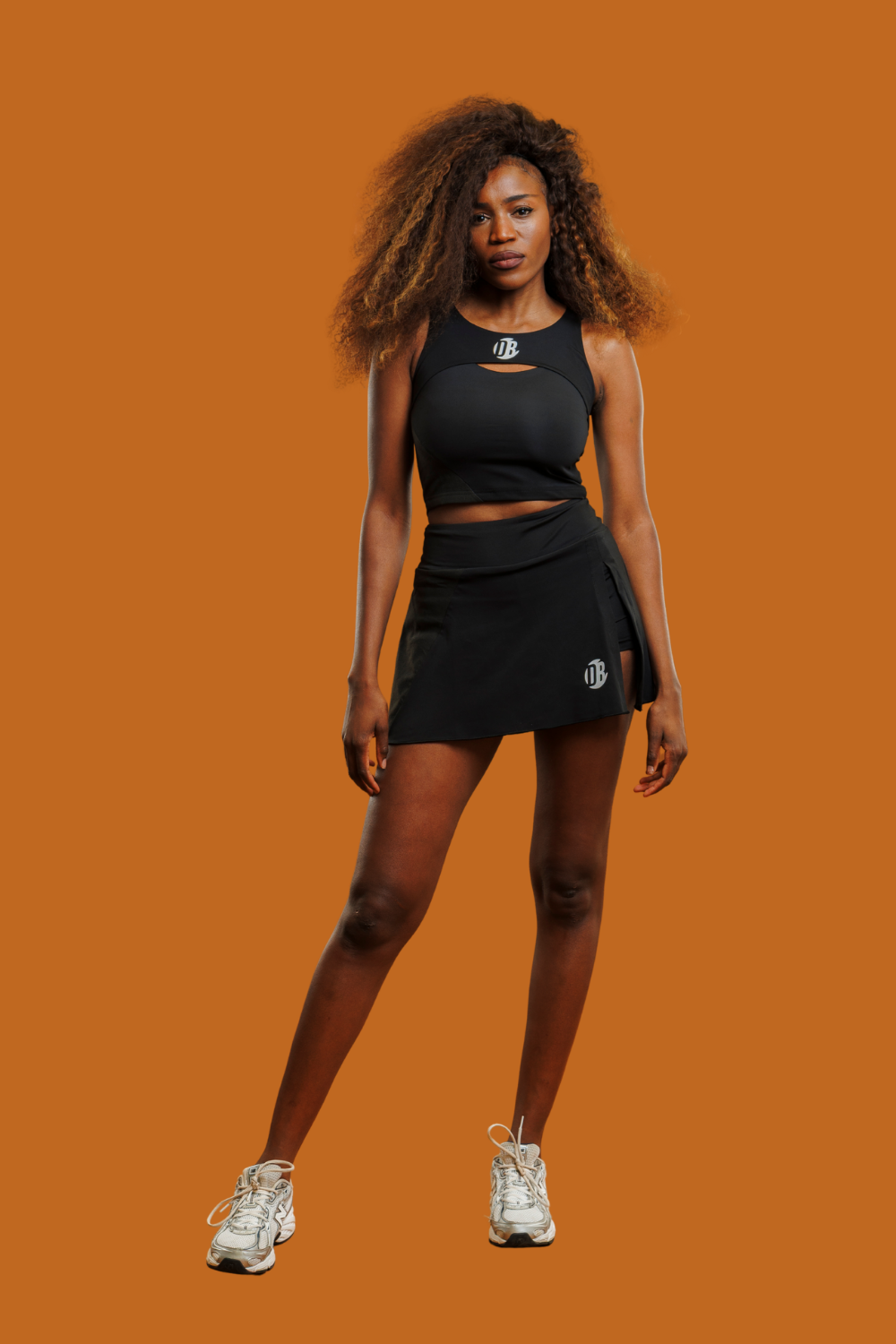 Klassisk sort Skjørt