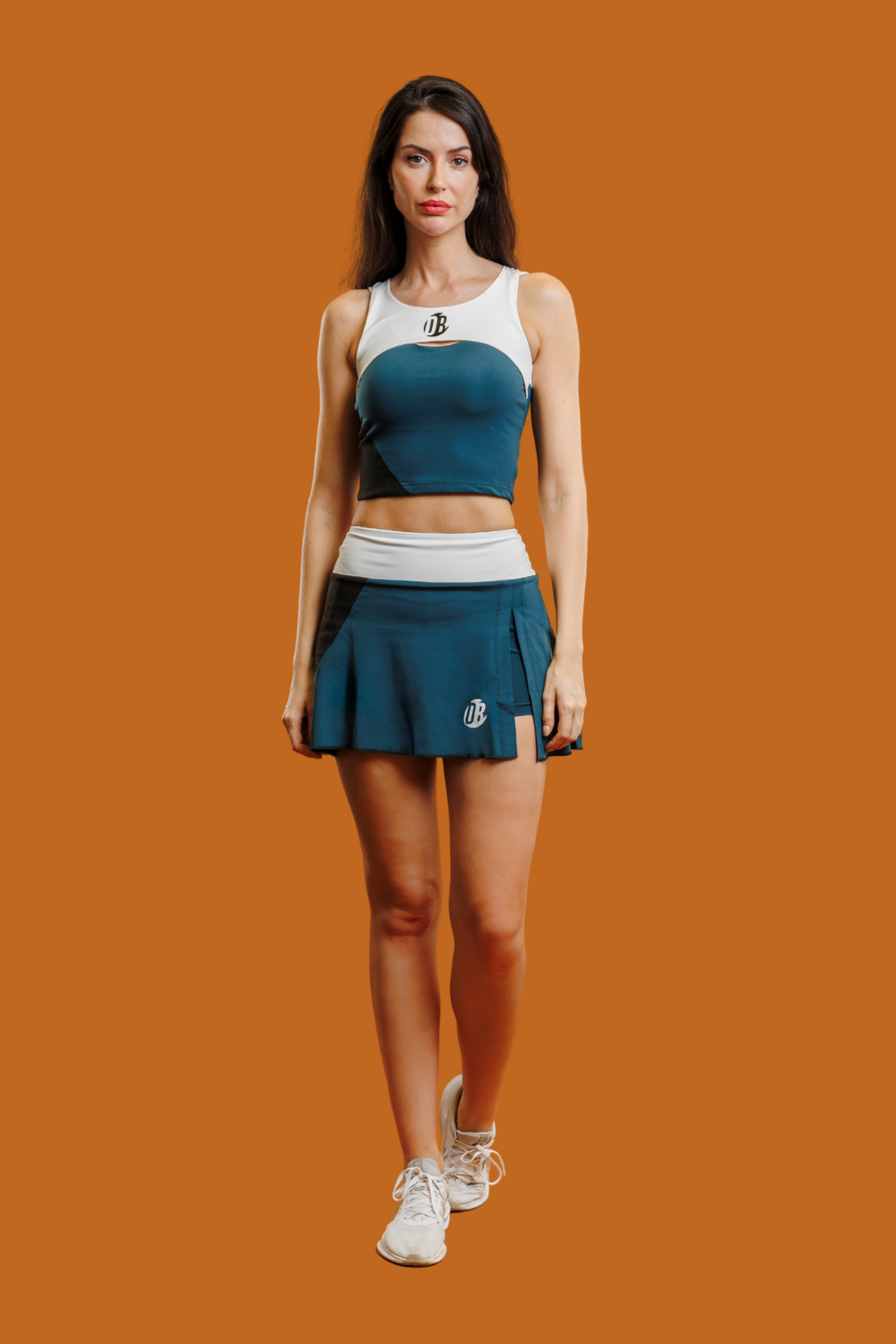 Klassisk marineblå skjørt